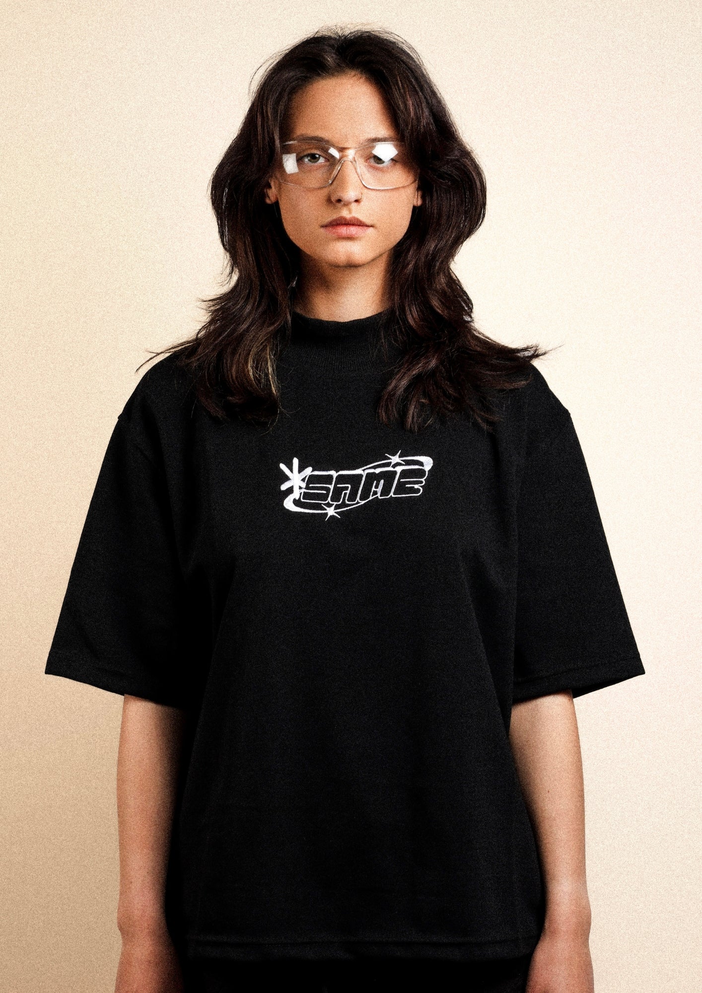 T-Shirt noir Y2K
